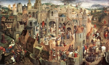  hans pintura al %C3%B3leo - Escenas de la Pasión de Cristo 1470 Netherlandish Hans Memling